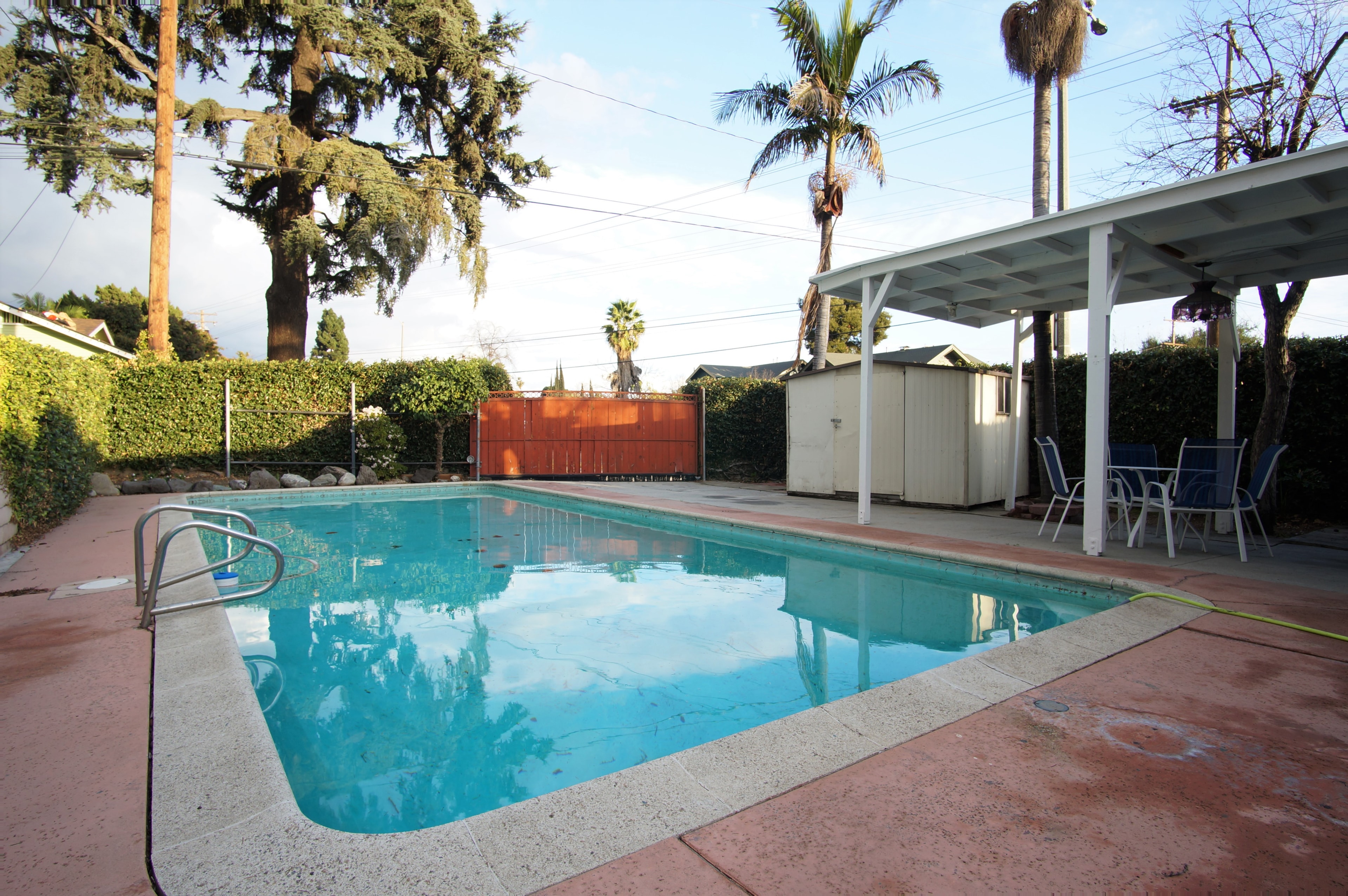 Backyard and shared outdoor space