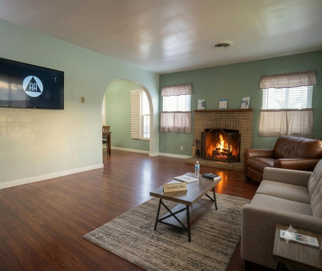 Clean and comfortable living room